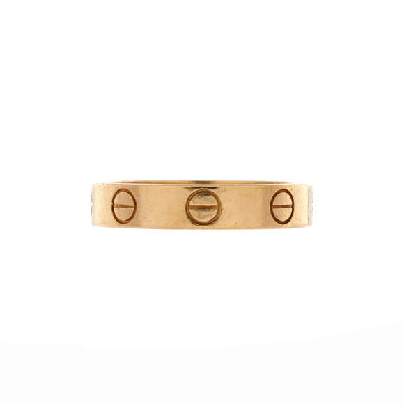 CartierLove Wedding Band Ring 18K Yellow Gold